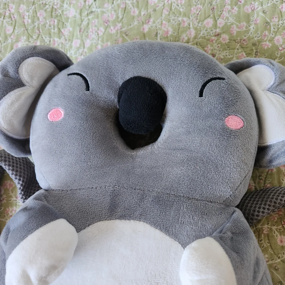baby bump protect backpack Charming Gray Koala Plush  for Kids Girls/Boy's